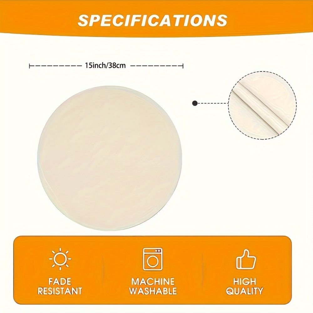 VIKAMA Round Fall Placemats Pu - đánh giá và giá Outdoor Furniture Dining