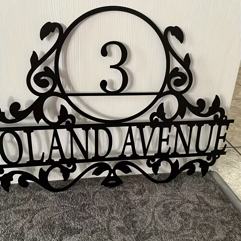 Custom Metal House Number & St - đánh giá và giá Outdoor Furniture Metal
