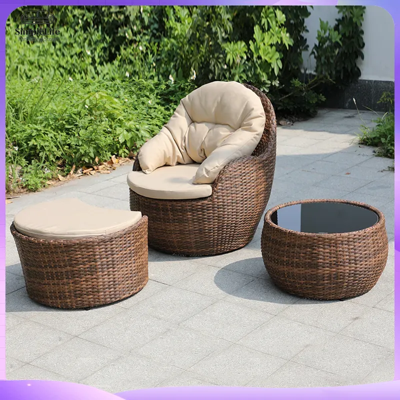 Wicker Outdoor Sofa Set for Sm - đánh giá và giá Rattan Lounge Set