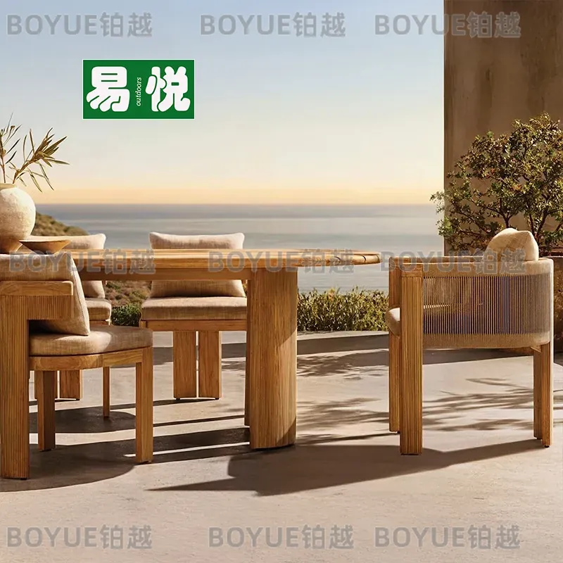 Outdoor Rattan Sofa Set Teak R - đánh giá và giá Rattan Lounge Set