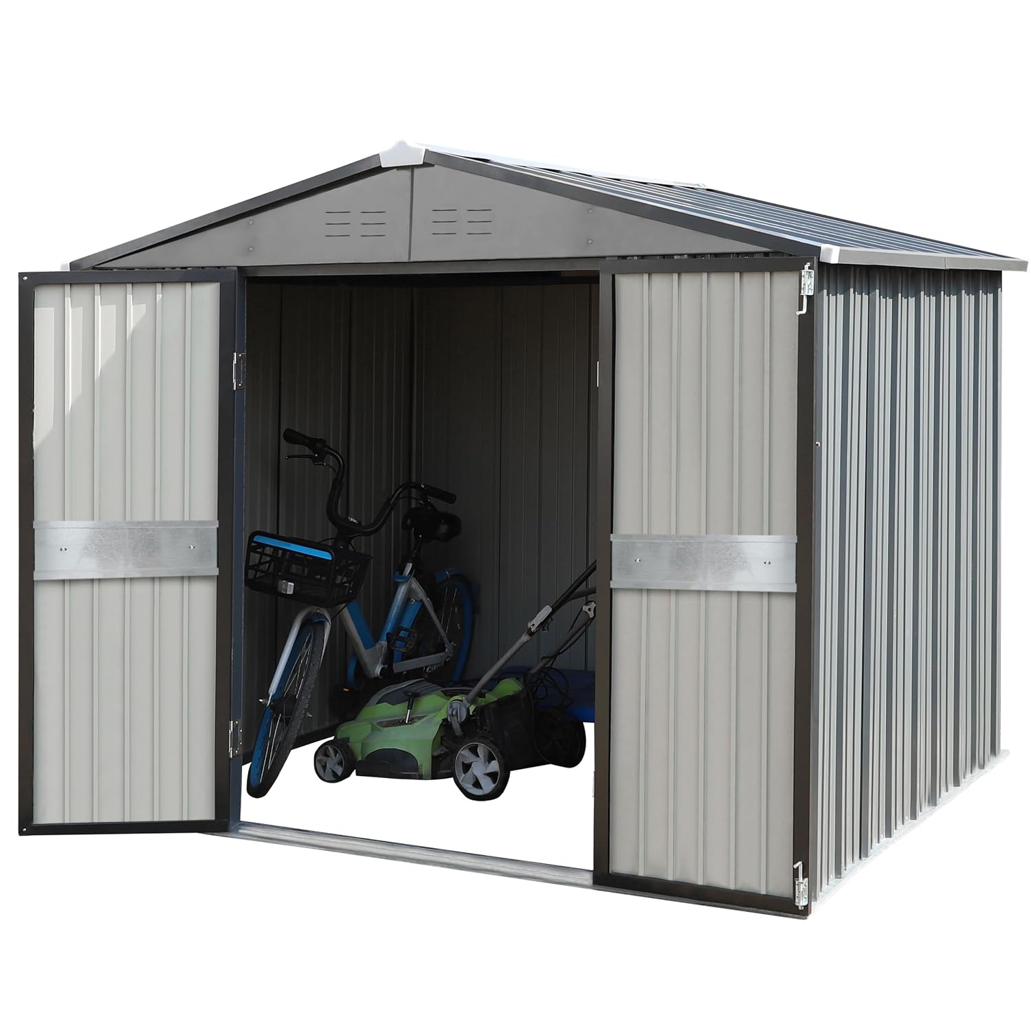 10' x 10' Outdoor Storage Shed - đánh giá và giá Outdoor Furniture Metal