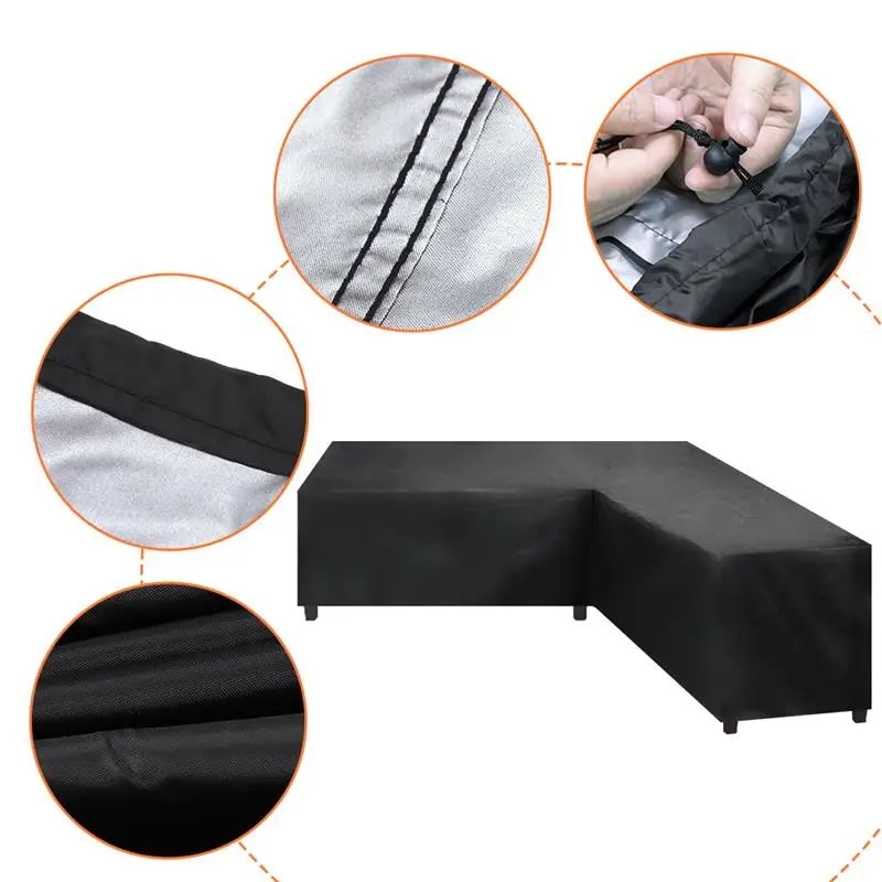 Outdoor L-shaped Furniture Cov - đánh giá và giá Outdoor Furniture Cover