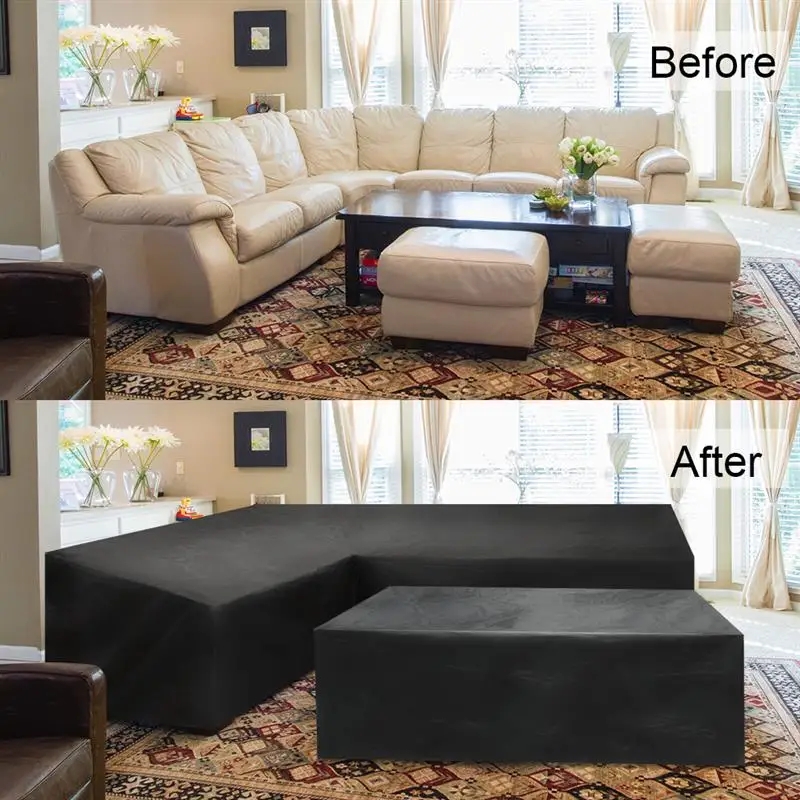 Outdoor L-shaped Furniture Cov - đánh giá và giá Outdoor Furniture Cover