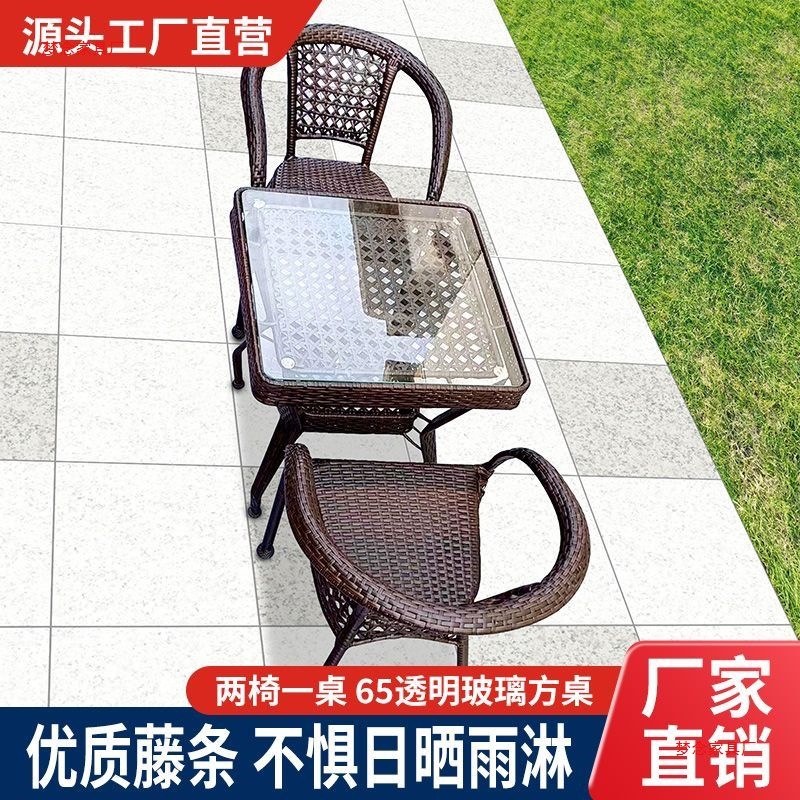 Outdoor rattan tables and chai - đánh giá và giá Outdoor Furniture Metal