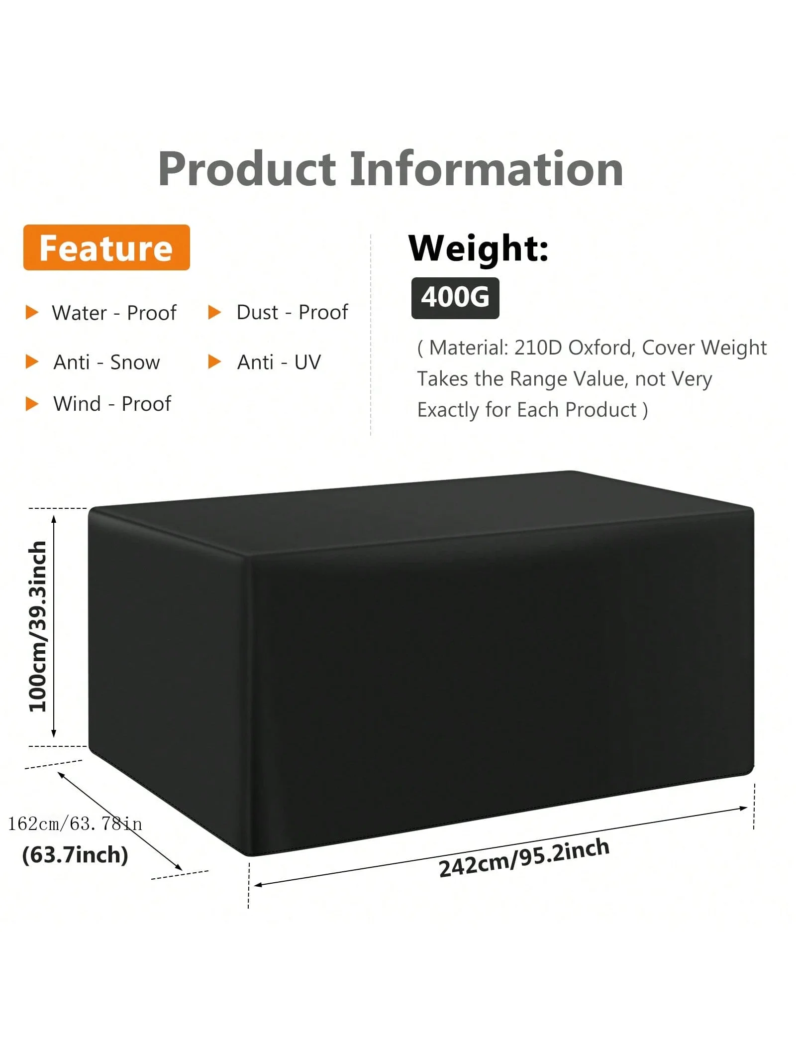 Multi-Size Outdoor Patio Garde - đánh giá và giá Outdoor Furniture Cover