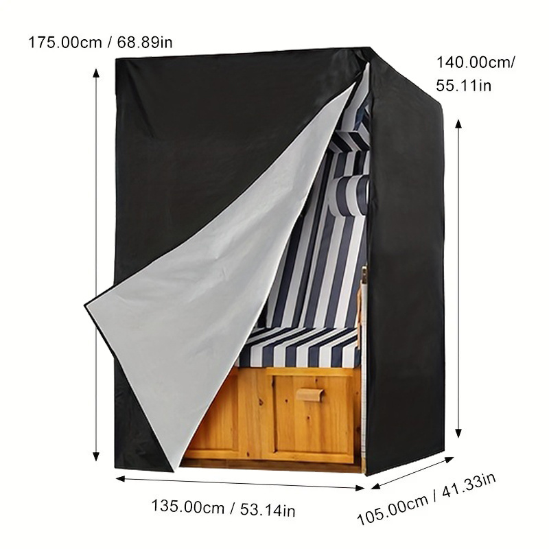 1‑Piece Black Outdoor Furnitur - đánh giá và giá Outdoor Furniture Cover