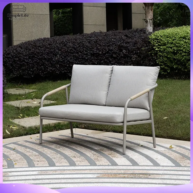 Nordic Outdoor Sofa Set for Ga - đánh giá và giá Rattan Lounge Set