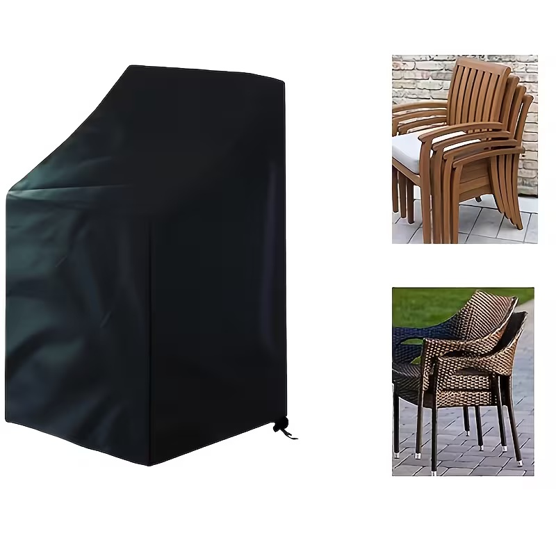 1pc Heavy-Duty Stacking Outdoo - đánh giá và giá Outdoor Furniture Cover
