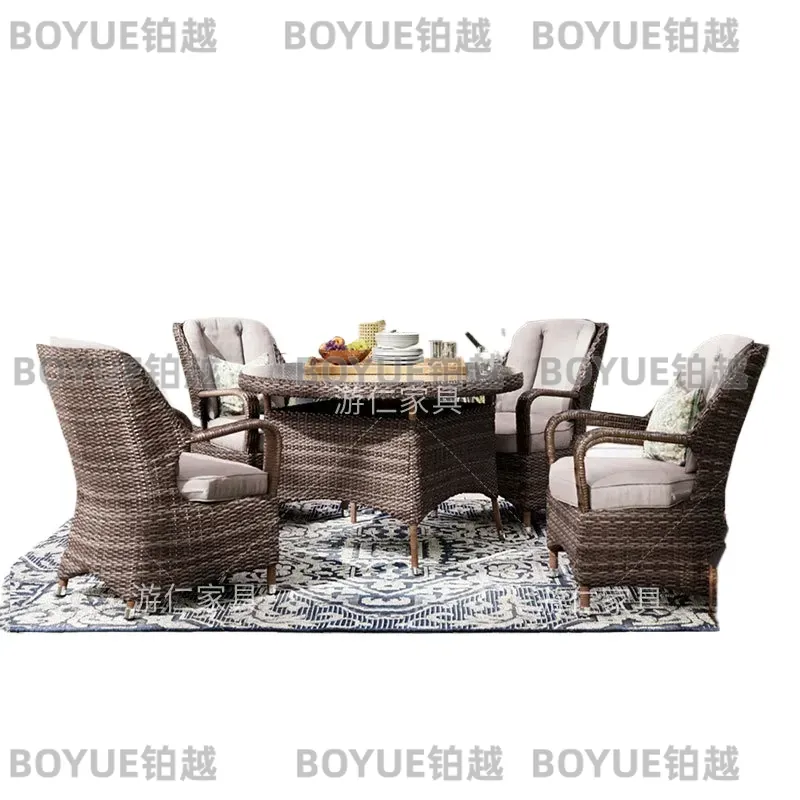 Outdoor Rattan Table Chair Sto - đánh giá và giá Rattan Lounge Set