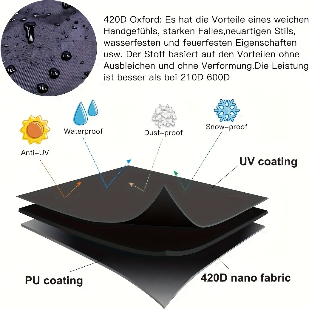 Black Outdoor Furniture Cover, - đánh giá và giá Outdoor Furniture Cover